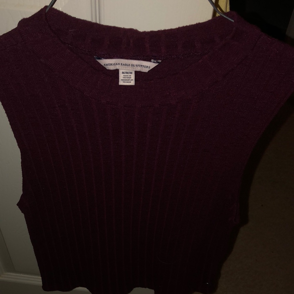 Maroon short sleeve